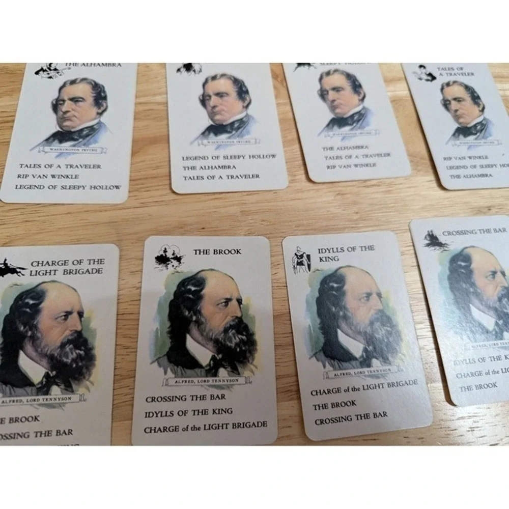 Whitehall Authors card game 1987 Mark Twain case Hong‎ Kong